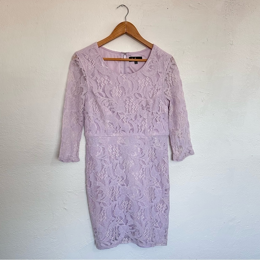 Lulus All For You Lavender Lace Bodycon Dress - Picture 3 of 7